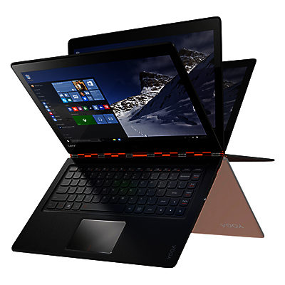 Lenovo YOGA 900 Convertible Laptop, Intel Core i7, 8GB RAM, 512GB SSD, 13.3  QHD+ Touch Screen Clementine Orange